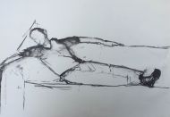 Man lounging I
