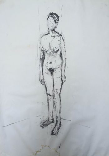 Nude standing I