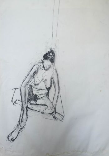Nude sitting I