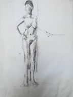 Nude standing III