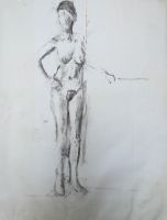 Nude standing III