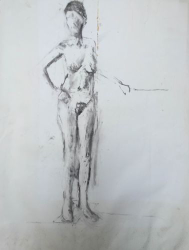Nude standing III